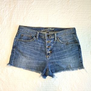 High waist Jean shorts sz 12 / 31